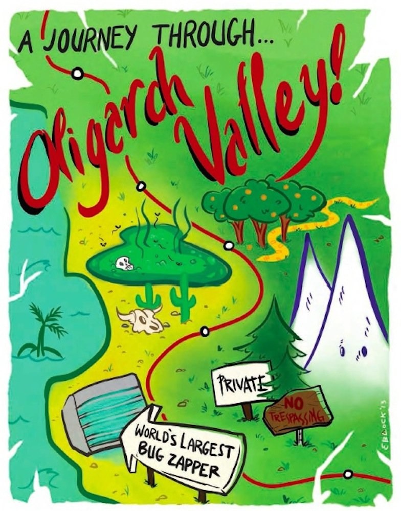 Cover of A Journey Through Oligarch Valley