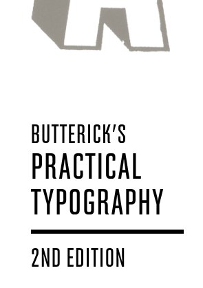 Cover of Butterick's Practical Typography