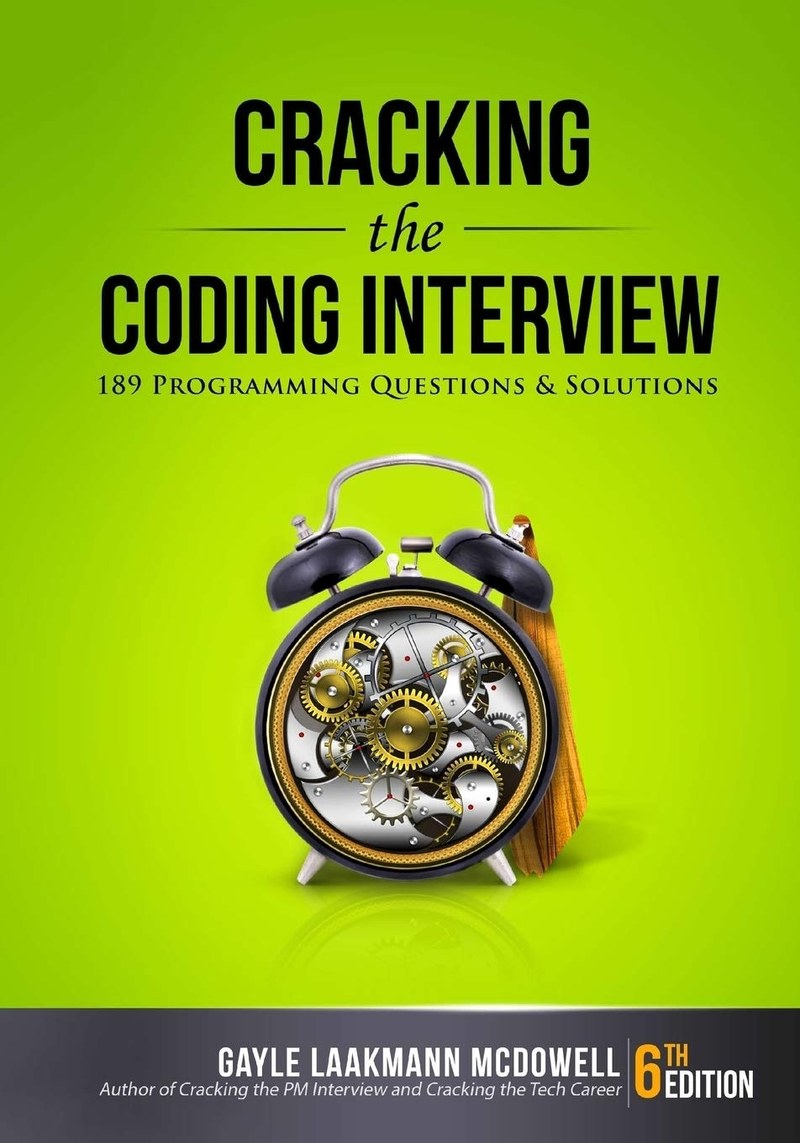 Cover of Cracking the Coding Interview: 189 Programming Questions and Solutions