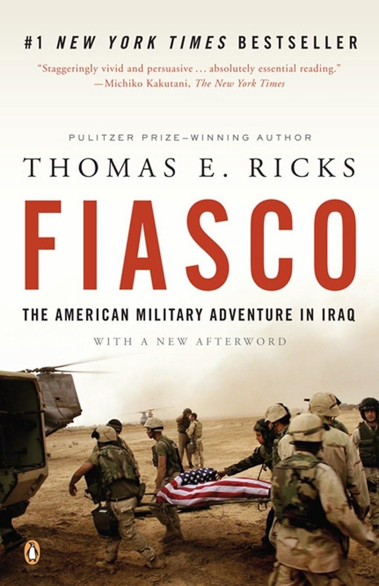 Cover of Fiasco: The American Military Adventure in Iraq