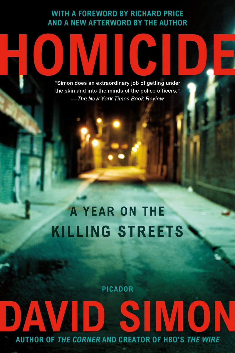 Cover of Homicide: A Year on the Killing Streets