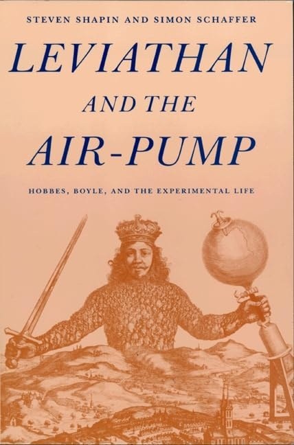 Cover of Leviathan and the Air-Pump: Hobbes, Boyle, and the Experimental Life