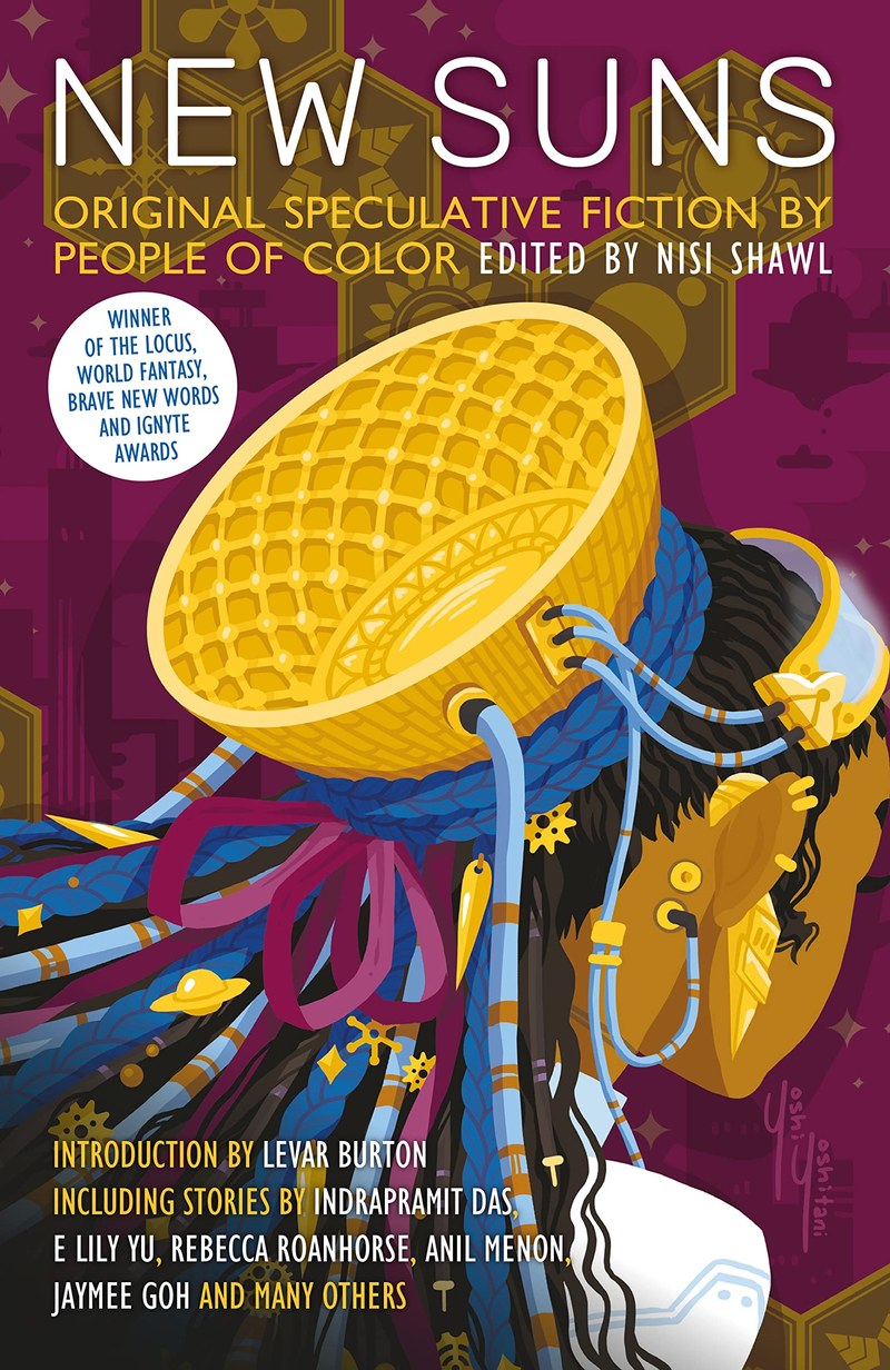 Cover of New Suns: Original Speculative Fiction by People of Color