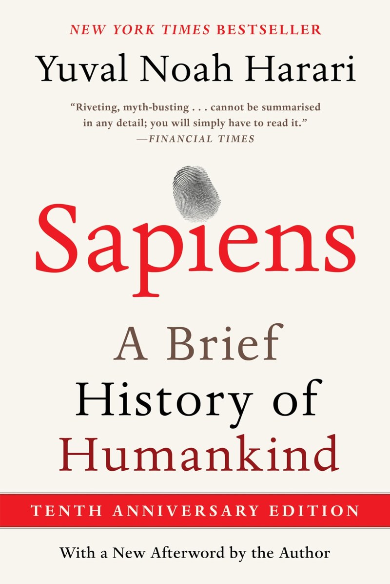 Cover of Sapiens: A Brief History of Humankind
