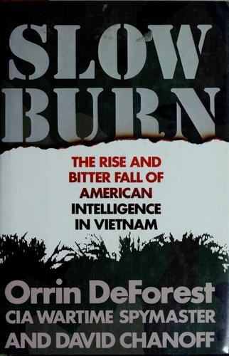 Cover of Slow Burn: The Rise and Bitter Fall of American Intelligence in Vietnam