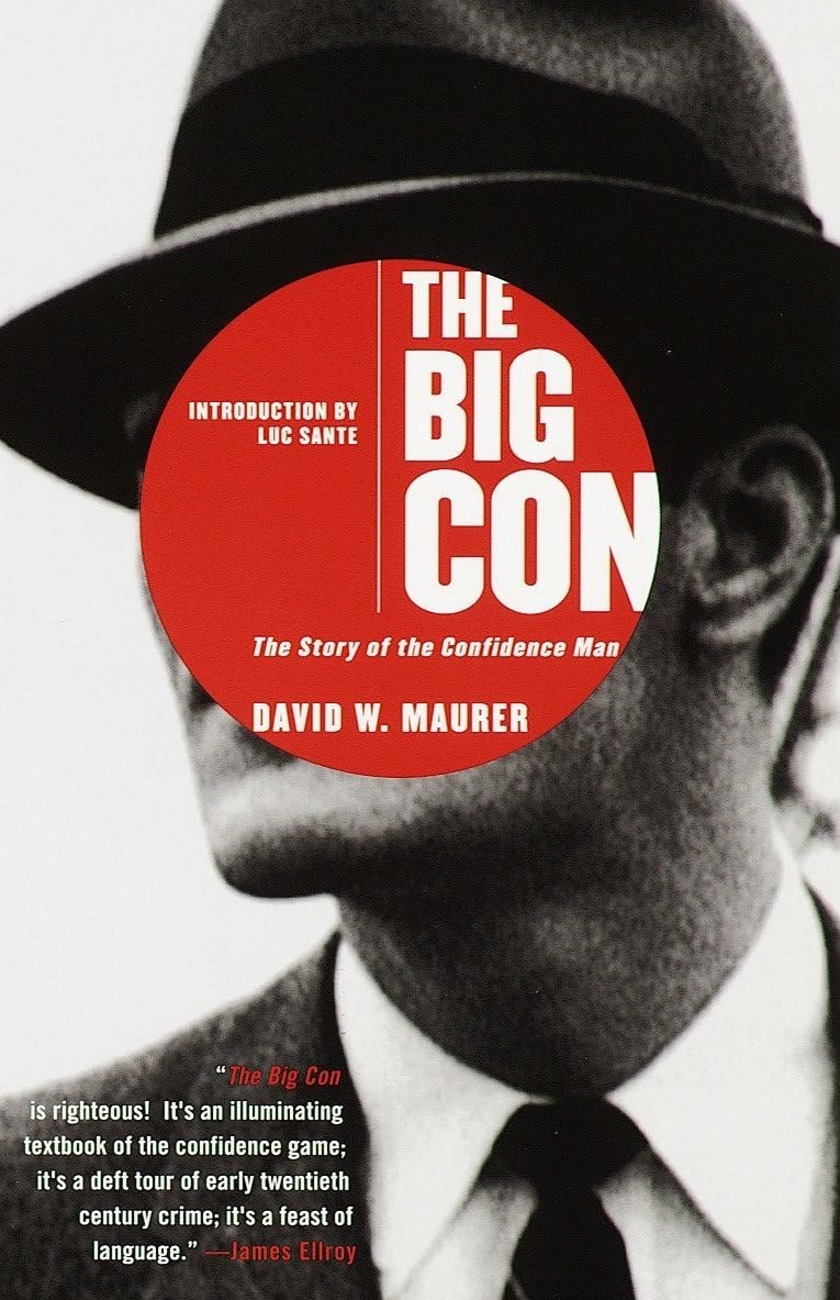 Cover of The Big Con: The Story of the Confidence Man
