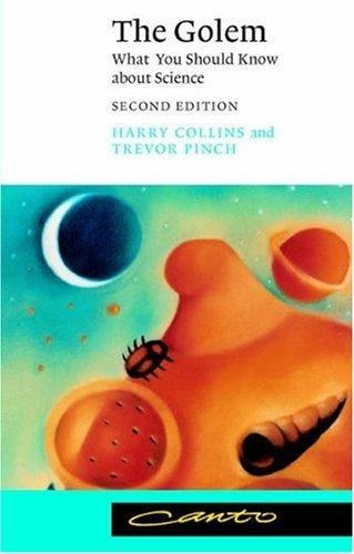 Cover of The Golem: What You Should Know about Science (Canto)