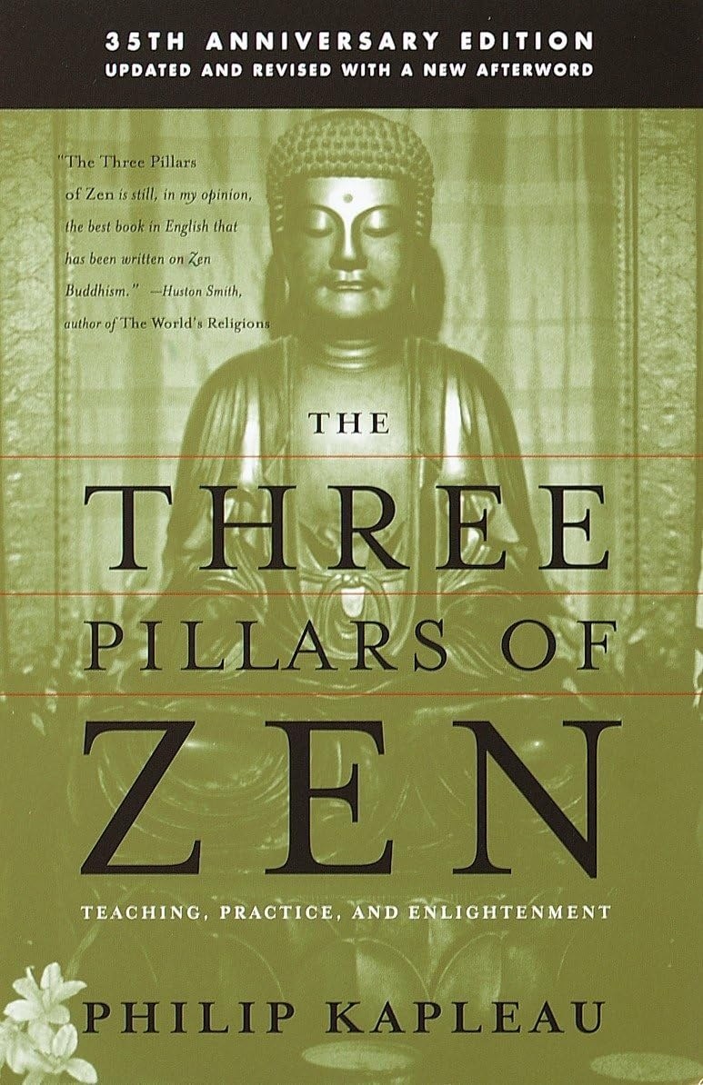 Cover of The Three Pillars of Zen: Teaching, Practice, and Enlightenment