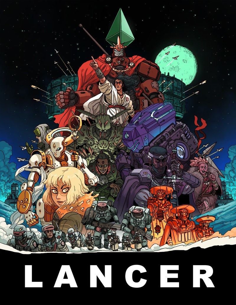 Cover of Lancer: The Mech RPG Core Rulebook